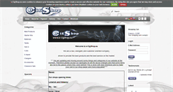 Desktop Screenshot of e-cigshop.eu